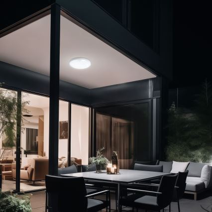 Φωτιστικό τοίχου μπάνιου LED με αισθητήρα κίνησης NYMPHEA PROXI LED/18W/230V IP54 4000K