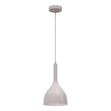 Φωτιστικό με καλώδιο ανάρτησης NOAK, 1xE27/15W/230V, σε εκρού απόχρωση