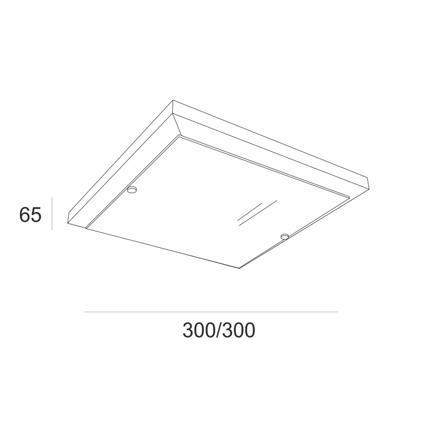Φωτιστικό οροφής 1xE27/60W/230V πεύκο
