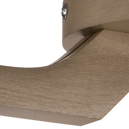 Επιτοίχιο φωτιστικό ADRIANO 3xE27/60W/230V οξιά