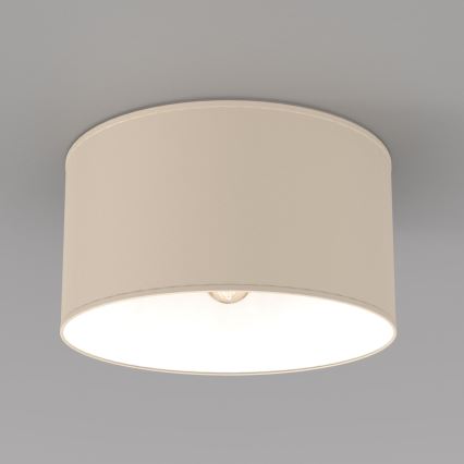 Φωτιστικό οροφής ARDEN 1xE27/15W/230V Ø 40 εκ. μπεζ