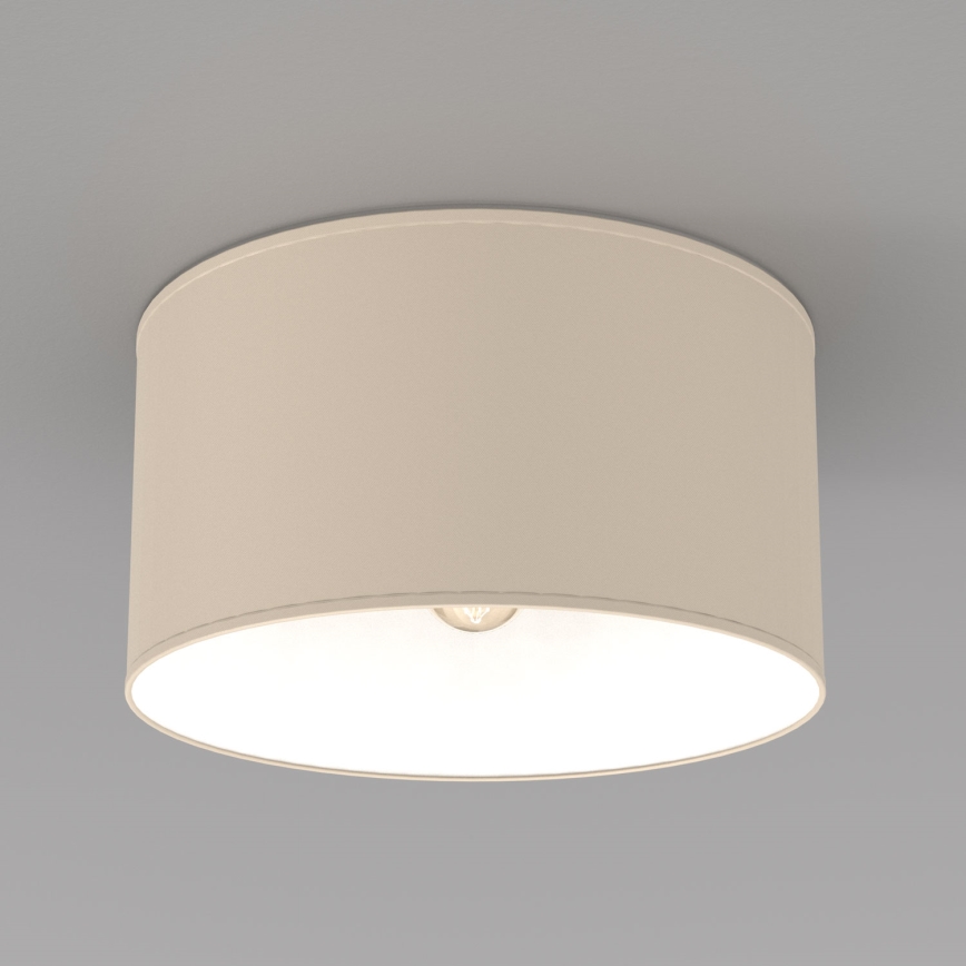 Φωτιστικό οροφής ARDEN 1xE27/15W/230V Ø 40 εκ. μπεζ