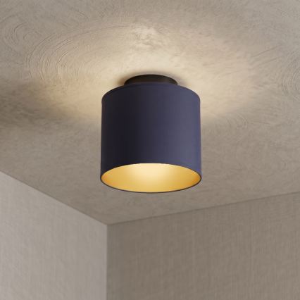 Φωτιστικό οροφής ARDEN 1xE27/15W/230V, διάμ. 18 cm, μπλε