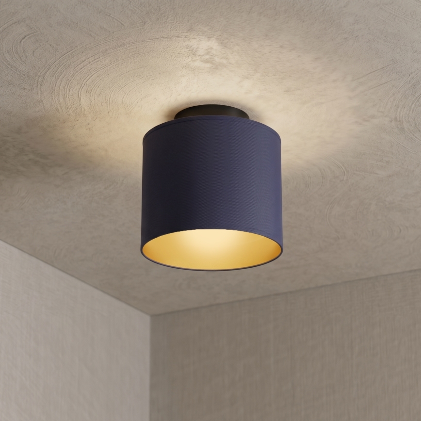 Φωτιστικό οροφής ARDEN 1xE27/15W/230V, διάμ. 18 cm, μπλε