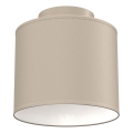 Φωτιστικό οροφής ARDEN 1xE27/15W/230V, διάμ. 18 cm, μπεζ