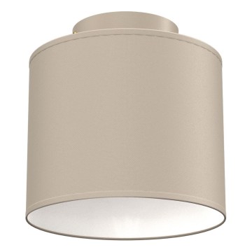 Φωτιστικό οροφής ARDEN 1xE27/15W/230V, διάμ. 18 cm, μπεζ