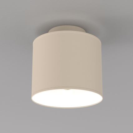 Φωτιστικό οροφής ARDEN 1xE27/15W/230V, διάμ. 18 cm, μπεζ