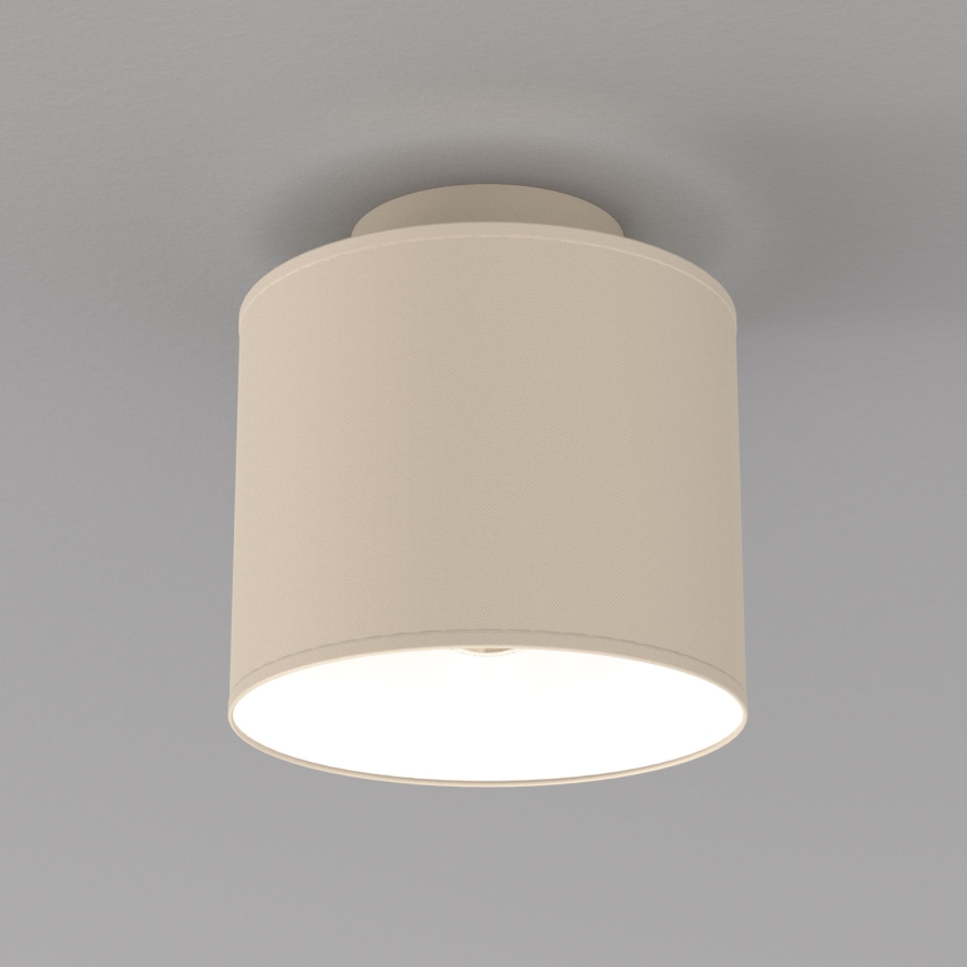 Φωτιστικό οροφής ARDEN 1xE27/15W/230V, διάμ. 18 cm, μπεζ