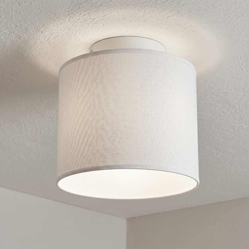 Φωτιστικό οροφής ARDEN 1xE27/15W/230V, διάμ. 18 εκ., λευκό