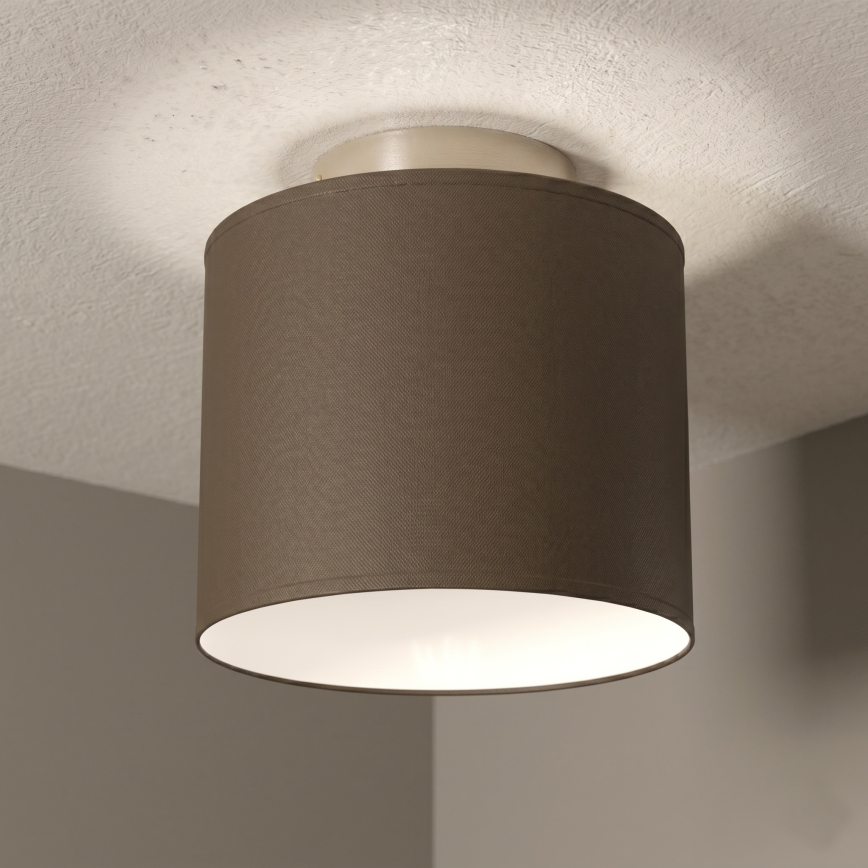 Φωτιστικό οροφής ARDEN 1xE27/15W/230V, διάμ. 18 εκ., μαύρο