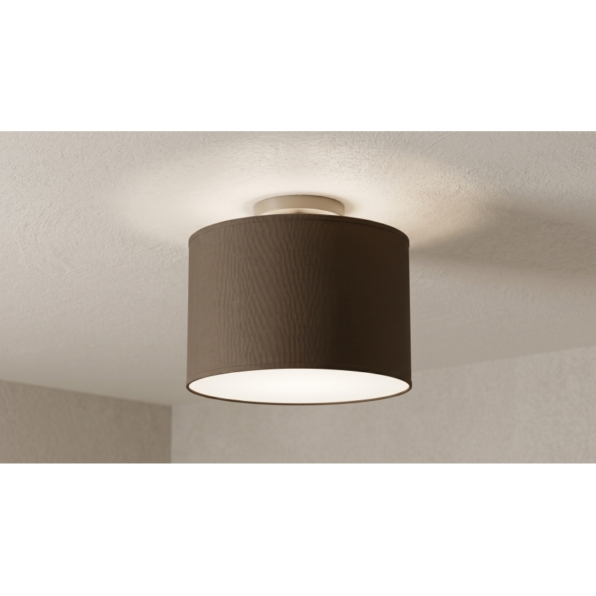Φωτιστικό οροφής ARDEN 1xE27/15W/230V διάμ. 25 cm μαύρο