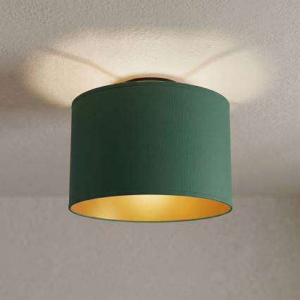 Φωτιστικό οροφής ARDEN 1xE27/15W/230V, διάμετρος 25 εκ., πράσινο
