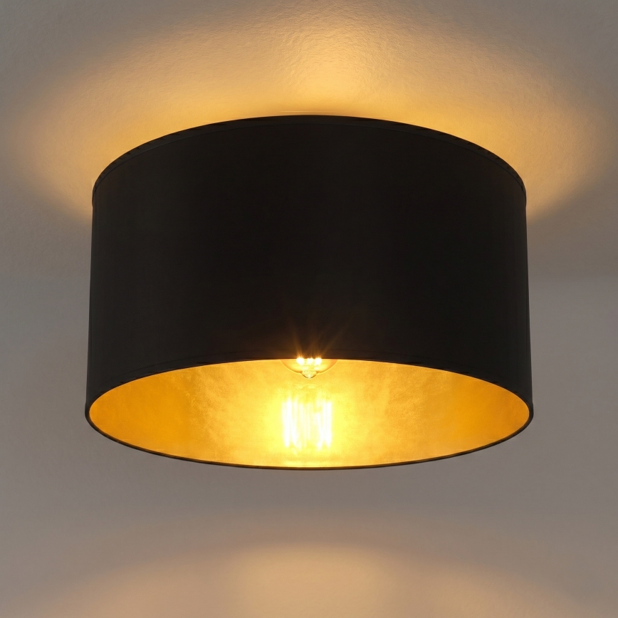 Φωτιστικό οροφής ARDEN 1xE27/15W/230V, διάμετρος 40 cm, μαύρο