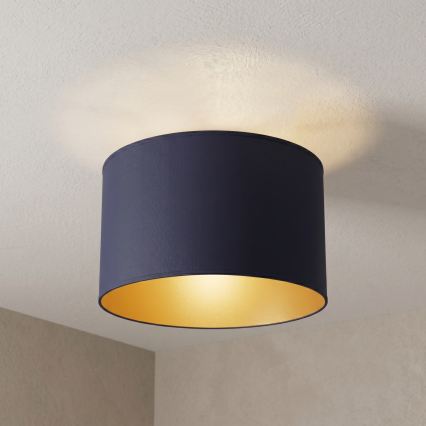 Φωτιστικό οροφής ARDEN 1xE27/15W/230V, διάμετρος 40 cm, μπλε
