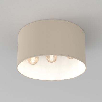 Φωτιστικό οροφής ARDEN 3xE27/15W/230V διάμ. 40 εκ. μπεζ