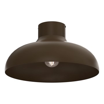 Φωτιστικό οροφής BASCA 1xE27/15W/230V Ø 40 εκ. καφέ