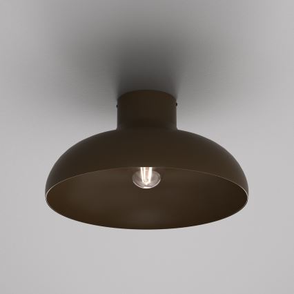 Φωτιστικό οροφής BASCA 1xE27/15W/230V Ø 40 εκ. καφέ