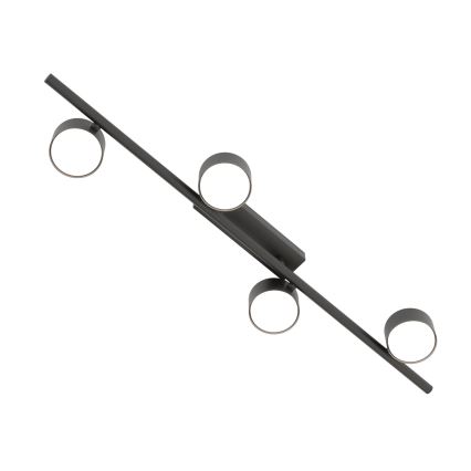 Φωτιστικό οροφής BET 4xGX53/12W/230V μαύρο