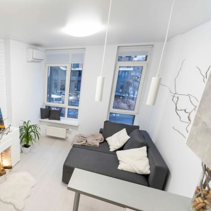 Φωτιστικό οροφής BONIFACY 2xE27/20W/230V διάμετρος 33 cm λευκό