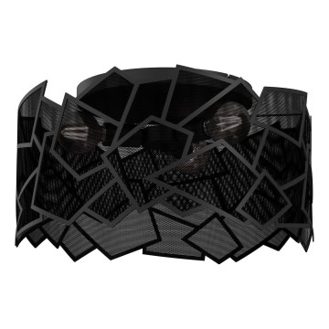 Φωτιστικό οροφής CAMO 3xE27/15W/230V μαύρο