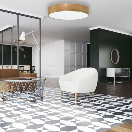 Φωτιστικό οροφής CLEO 4xE27/24W/230V δ. 50 cm χρυσό