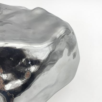 Φωτιστικό οροφής CRISTAL 1xE14/15W/230V ορείχαλκο/καπνιστό μαύρο