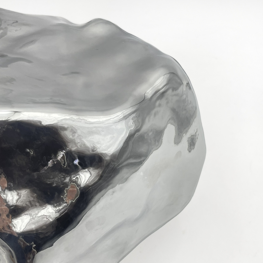 Φωτιστικό οροφής CRISTAL 1xE14/15W/230V ορείχαλκο/καπνιστό μαύρο