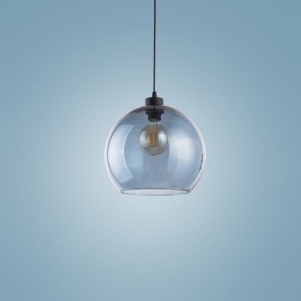 Φωτιστικό οροφής CUBUS 1xE27/60W/230V μπλε