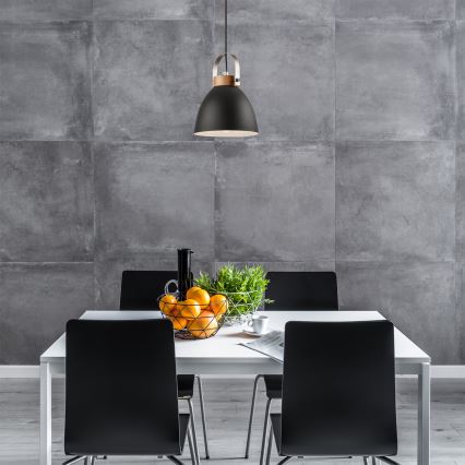 Φωτιστικό οροφής με καλώδιο DANIELLE 1xE27/60W/230V οξιά