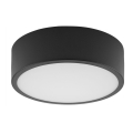 Φωτιστικό οροφής DANTE 1xE27/60W/230V διάμετρος 26 cm μαύρο