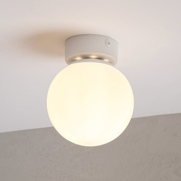 Φωτιστικό οροφής ELIAS 1xE14/5W/230V διάμ. 13 cm λευκό