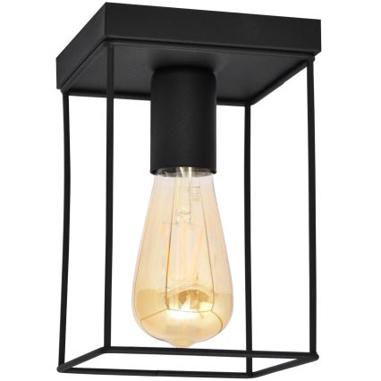 Φωτιστικό οροφής FINN 1xE27/15W/230V μαύρο