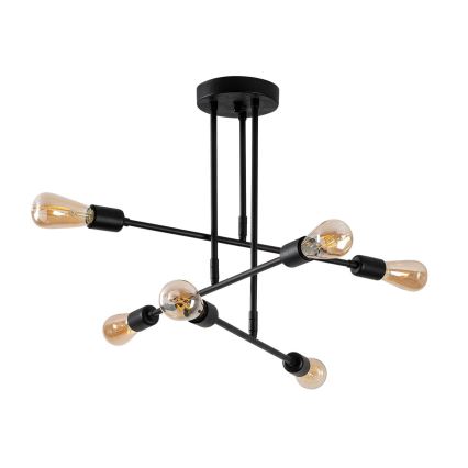 Φωτιστικό οροφής FLOWER 6xE27/40W/230V