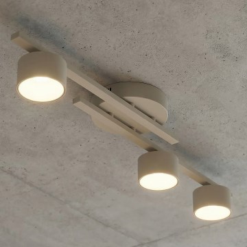 Φωτιστικό οροφής FRAGMENT 3xGX53/12W/230V μπεζ