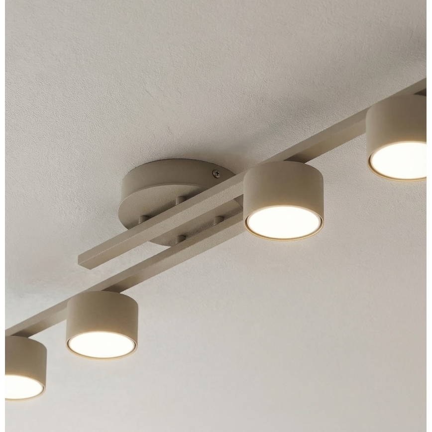 Φωτιστικό οροφής FRAGMENT 4xGX53/12W/230V μπεζ