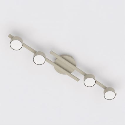 Φωτιστικό οροφής FRAGMENT 4xGX53/12W/230V μπεζ