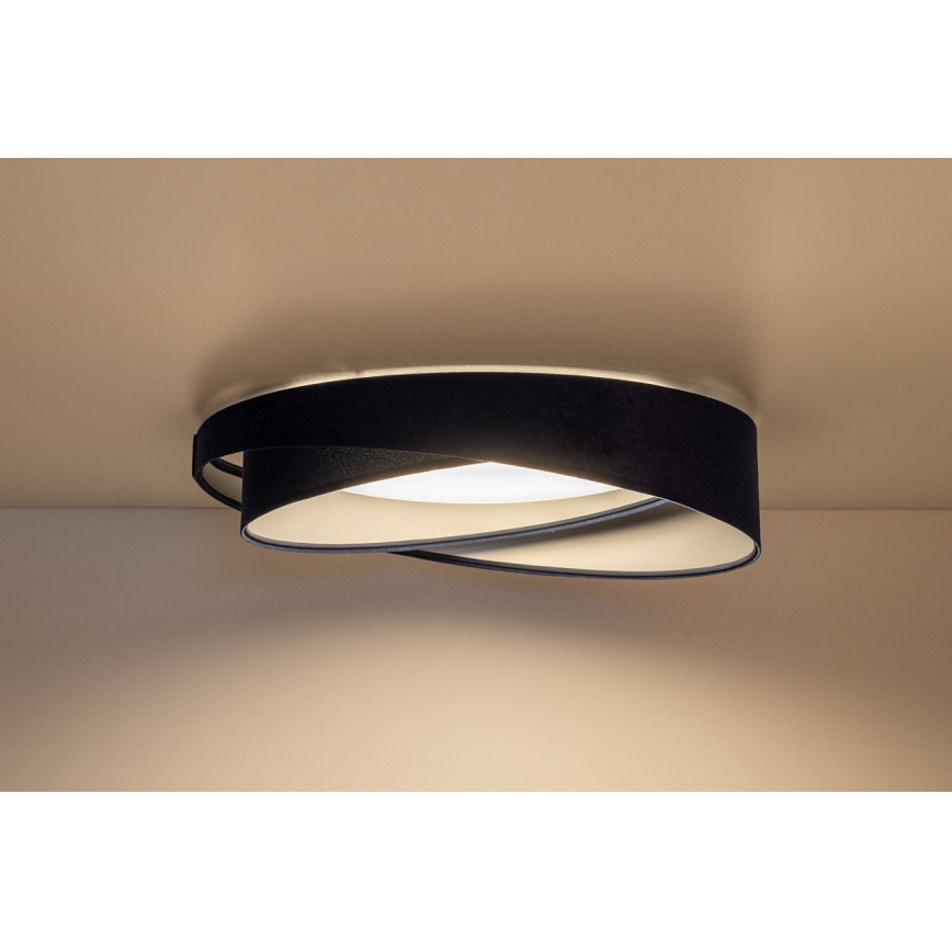Φωτιστικό οροφής GALAXY MODERN LED/24W/230V Ø 55 cm μπλε/ασημί
