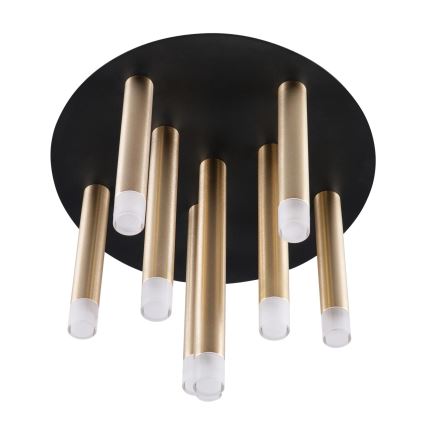 Φωτιστικό οροφής GLAM 9xG9/8W/230V χρυσό