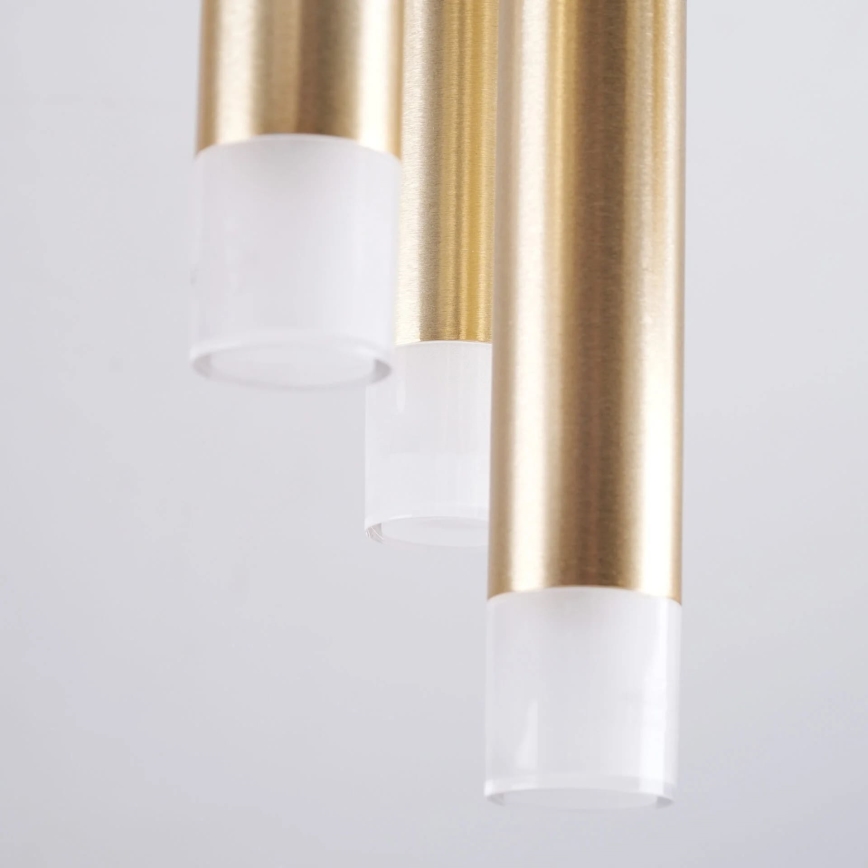 Φωτιστικό οροφής GLAM 9xG9/8W/230V χρυσό