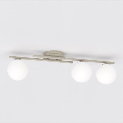 Φωτιστικό οροφής KAIRO 3xE14/10W/230V μπεζ