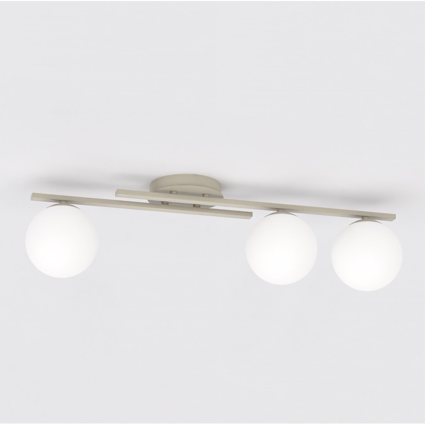Φωτιστικό οροφής KAIRO 3xE14/10W/230V μπεζ