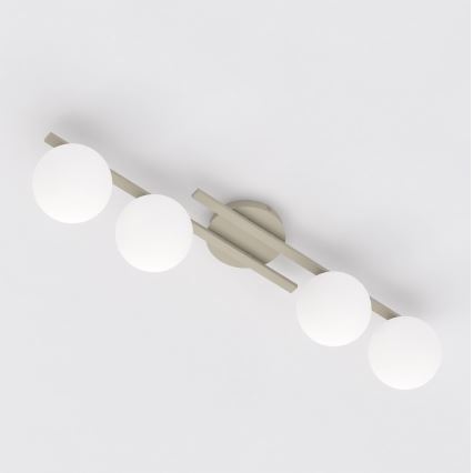 Φωτιστικό οροφής KAIRO 4xE14/10W/230V μπεζ