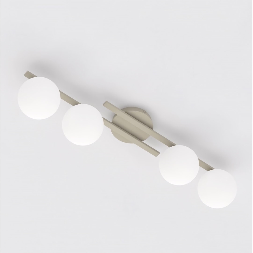 Φωτιστικό οροφής KAIRO 4xE14/10W/230V μπεζ