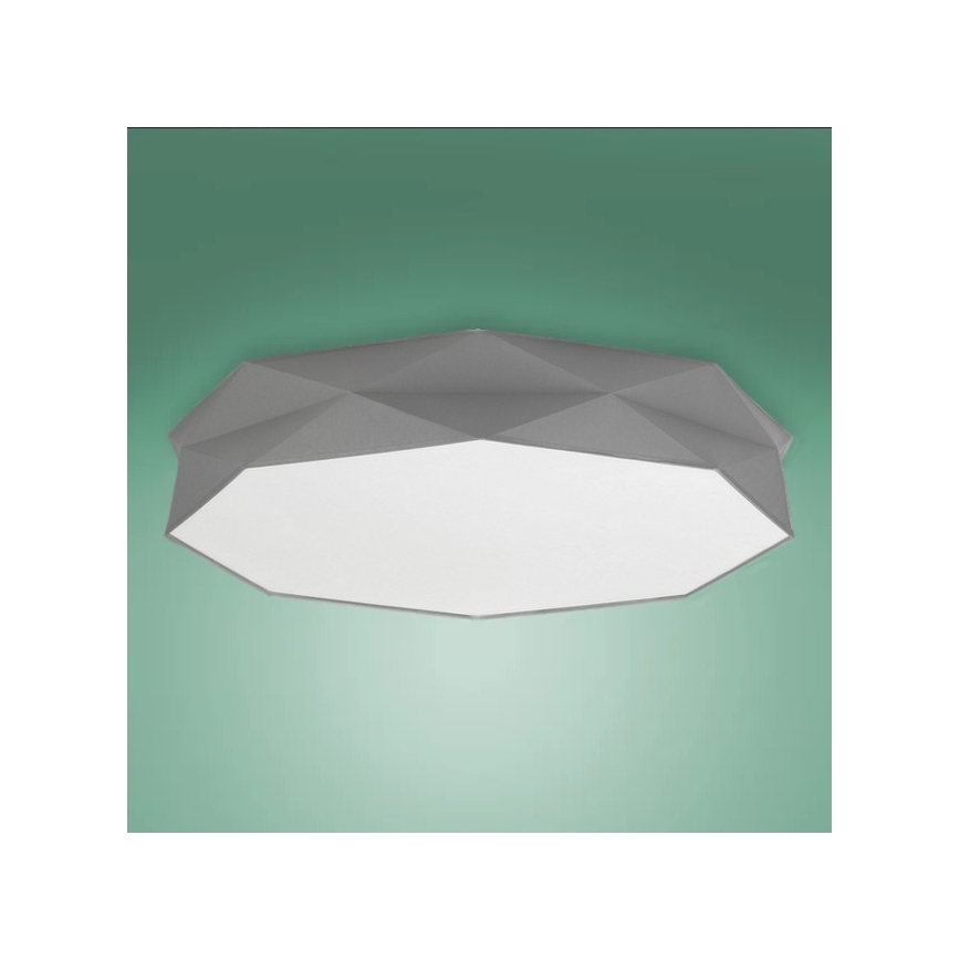 Φωτιστικό οροφής KANTOOR 6xE27/15W/230V γκρι