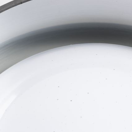 Φωτιστικό οροφής LED 12W/230V Ø 32 cm γκρι/ασημί