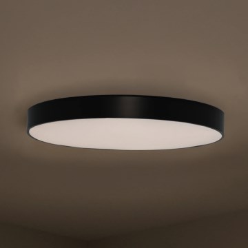 Φωτιστικό οροφής LED/135W/230V 3000/4000/6500K διάμ. 80 cm μαύρο