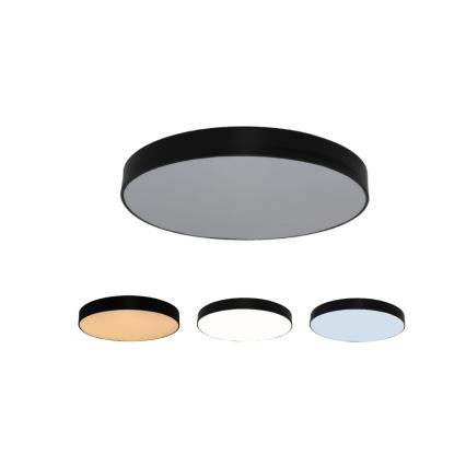 Φωτιστικό οροφής LED/135W/230V 3000/4000/6500K διάμ. 80 cm μαύρο