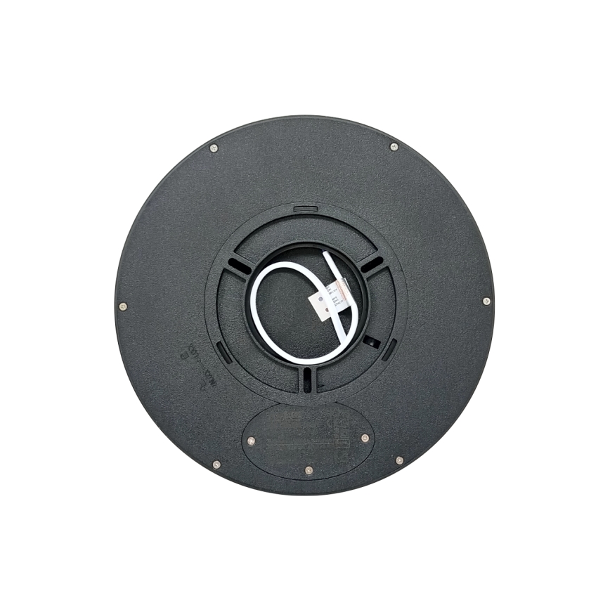 Φωτιστικό οροφής LED/18W/230V 3000/4000/6500K διάμ. 23 cm μαύρο