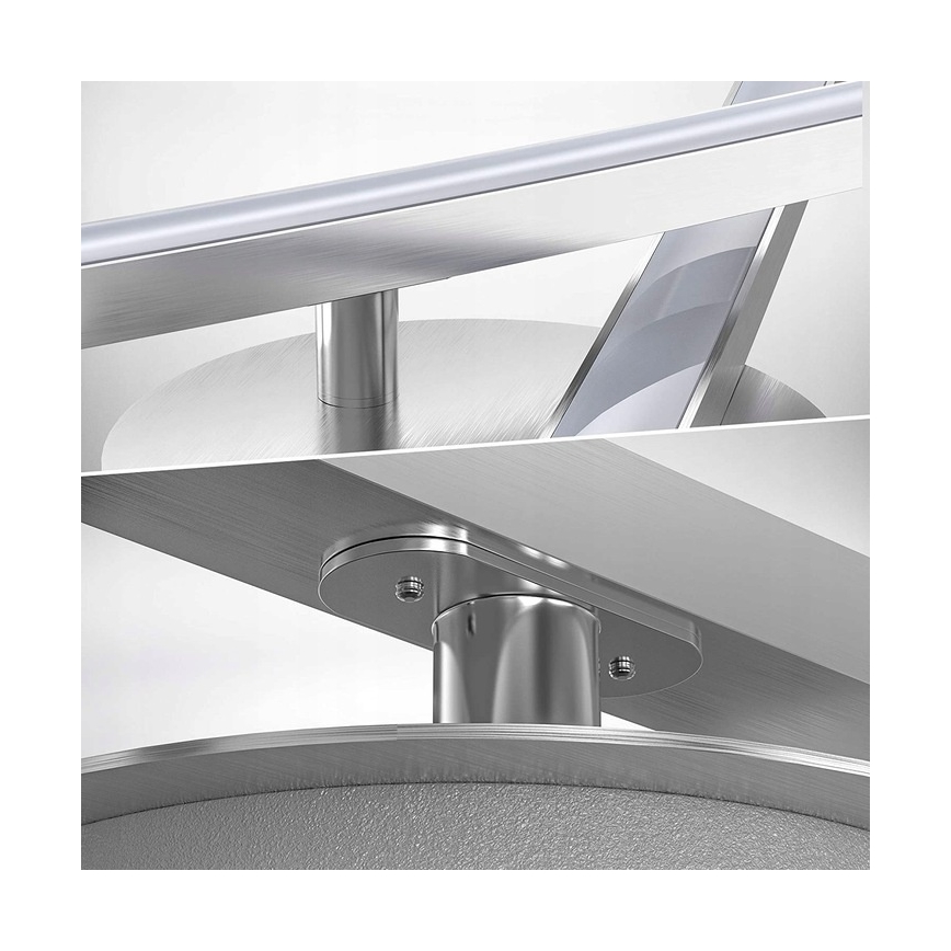 Φωτιστικό οροφής LED 2xLED/6W/230V γυαλιστερό χρώμιο