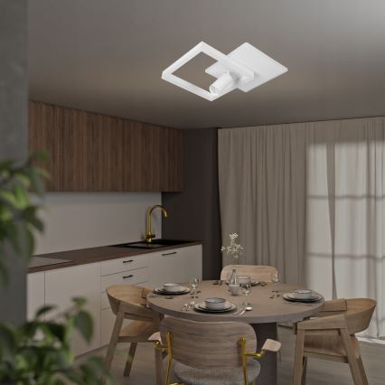 Φωτιστικό οροφής LED/38W/230V + 1xGU10/30W λευκό